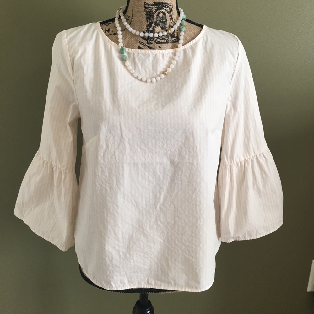 Madewell Balloon 3/4 Sleeve Top